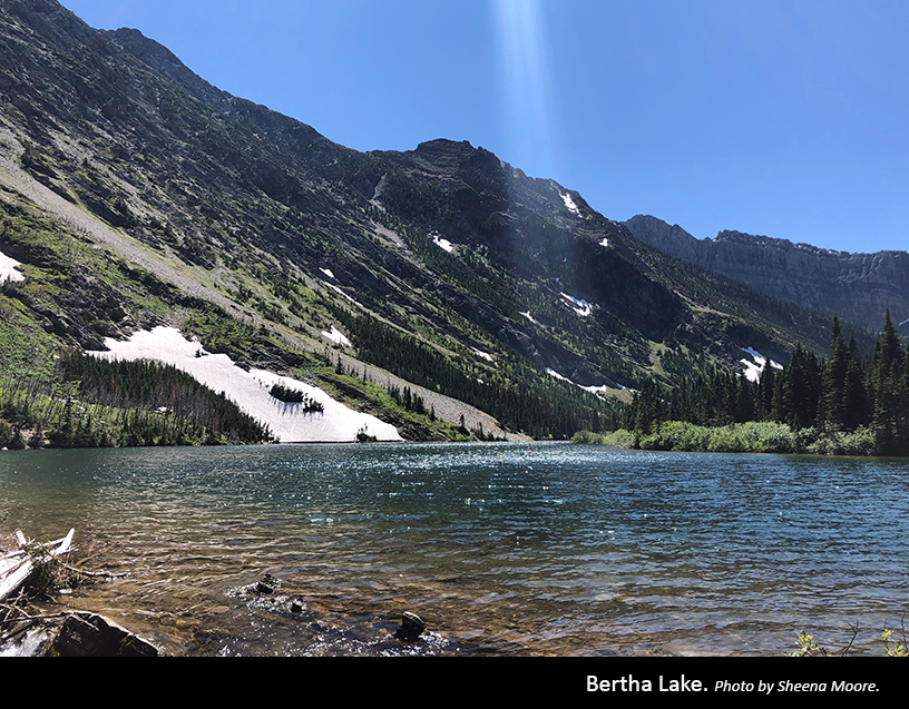 Bertha Lake Photo by Sheena Moore