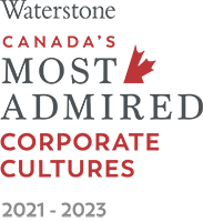 Canada's most admired corporate cultures 2021 to 2023 - Presented by Waterstone